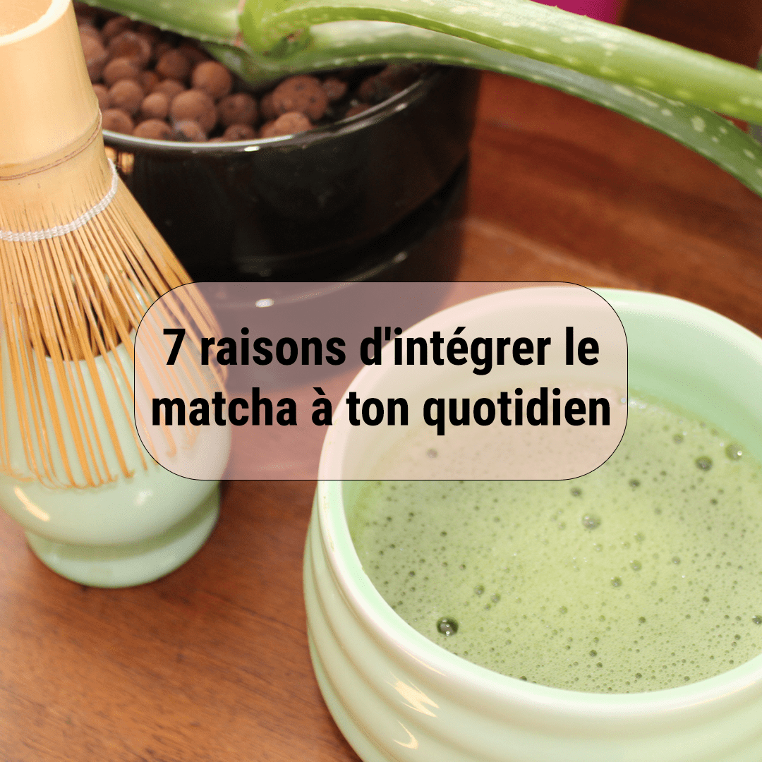 7 raisons d'intégrer le matcha à ton quotidien - SakuraTea