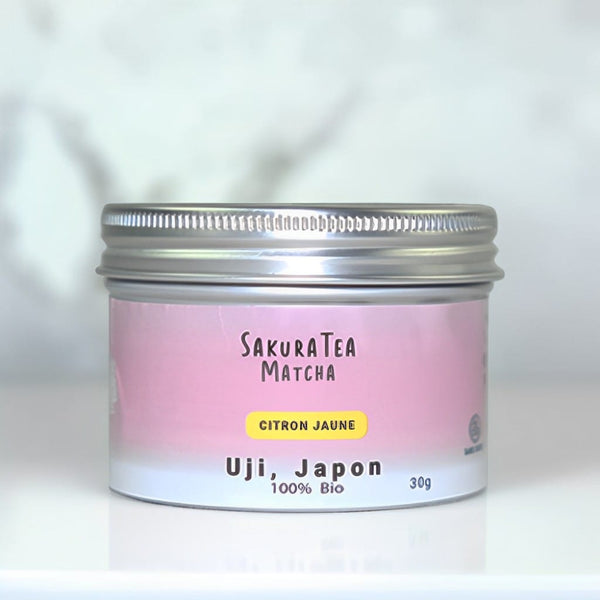 Matcha : Citron Jaune bio